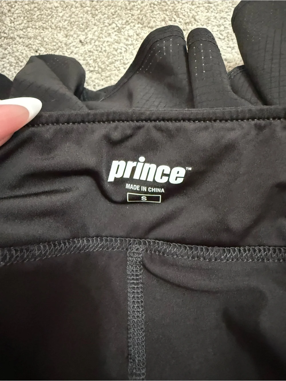Prince flared skort
